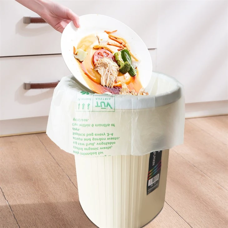 Environmentally friendly biodegradable garbage bags