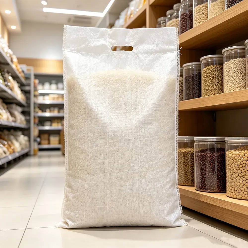 Bagiau Pecynnu Reis 5kg: Deunyddiau, Nodweddion a Chymwysiadau
