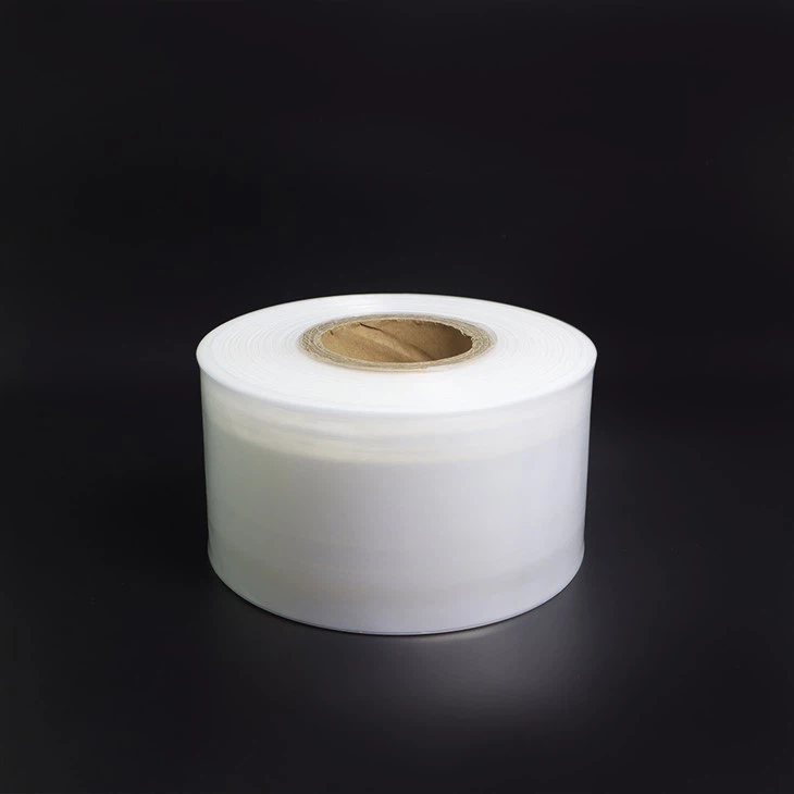 Slitterable plastic transparent layflat tubing